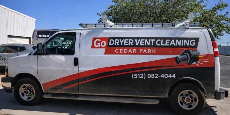 Our Service Van At The Location
